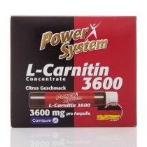 Power System L-Carnitine 3600 mg.